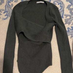 Abercrombie Dark Green Bodysuit